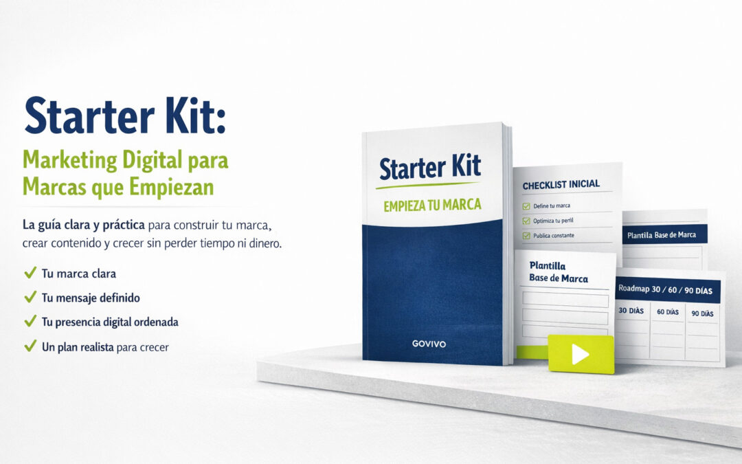 Starter Kit: la guía clara para empezar tu marca sin perder tiempo ni dinero